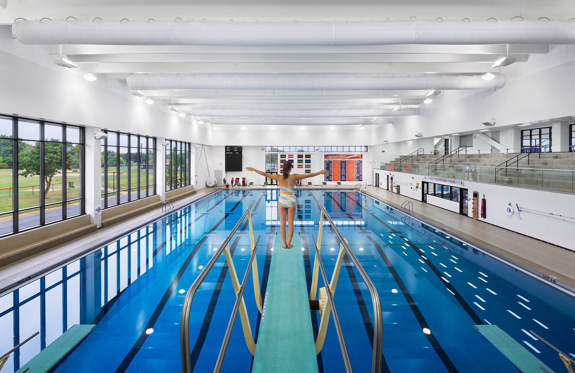 Buffalo Grove High School Natatorium - The Structural Group